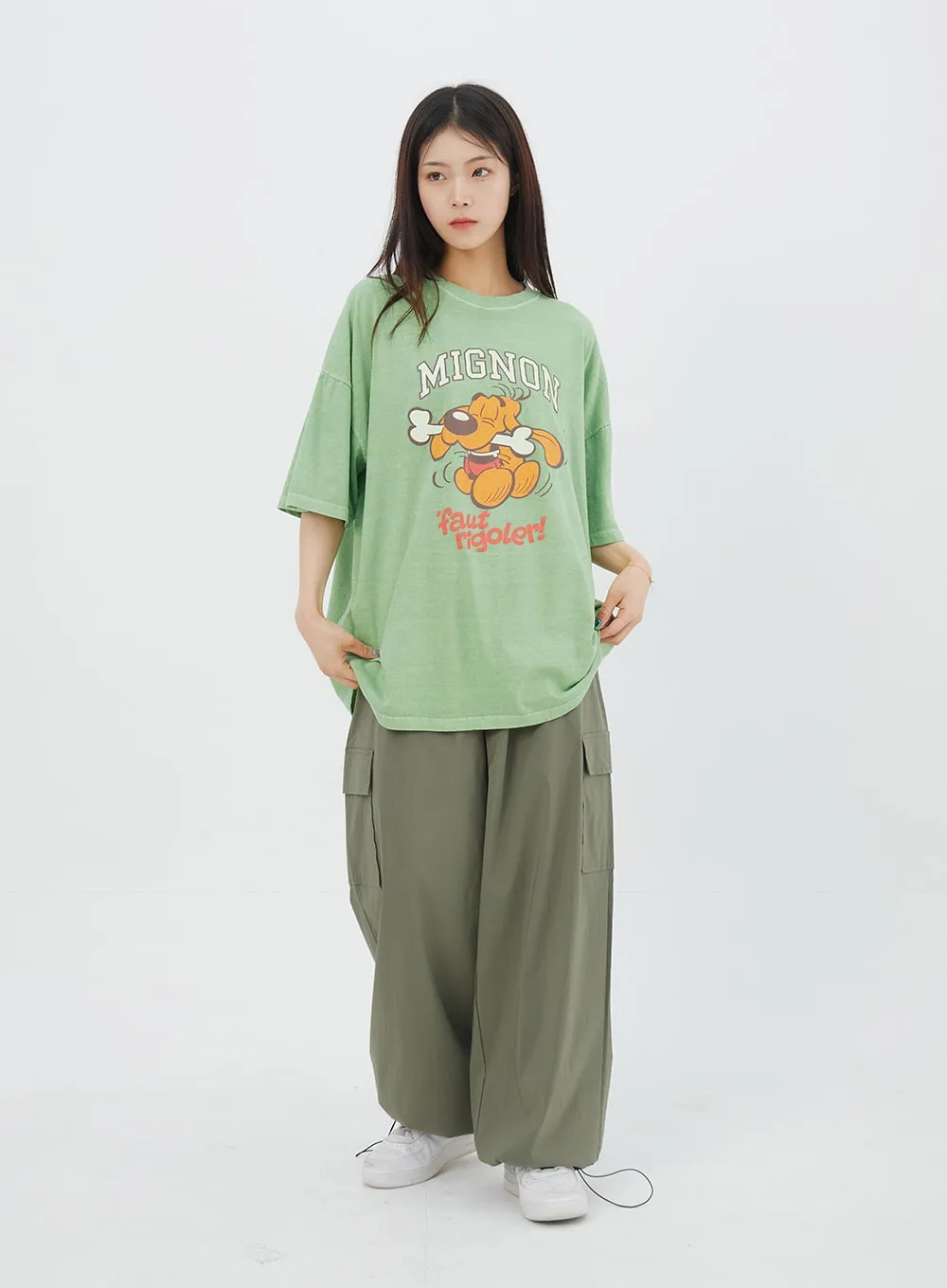 Dog Oversized Tee IY325