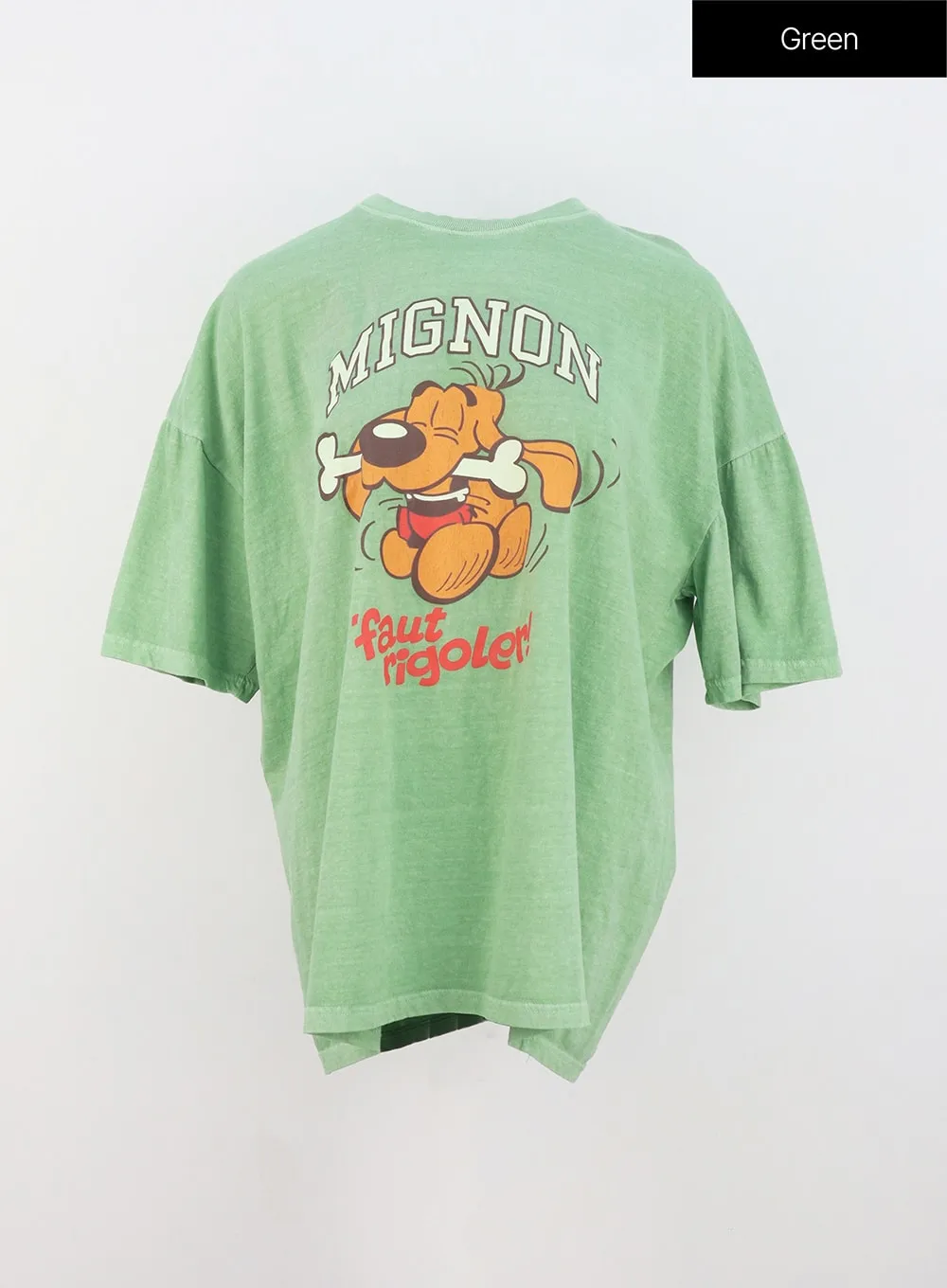 Dog Oversized Tee IY325