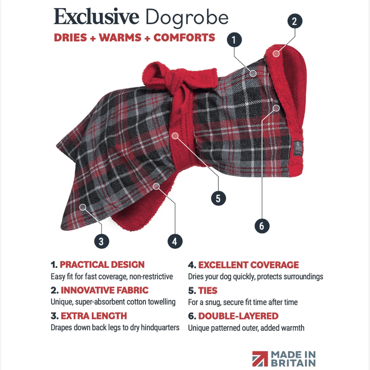 Dogrobe Exclusive - Tartan