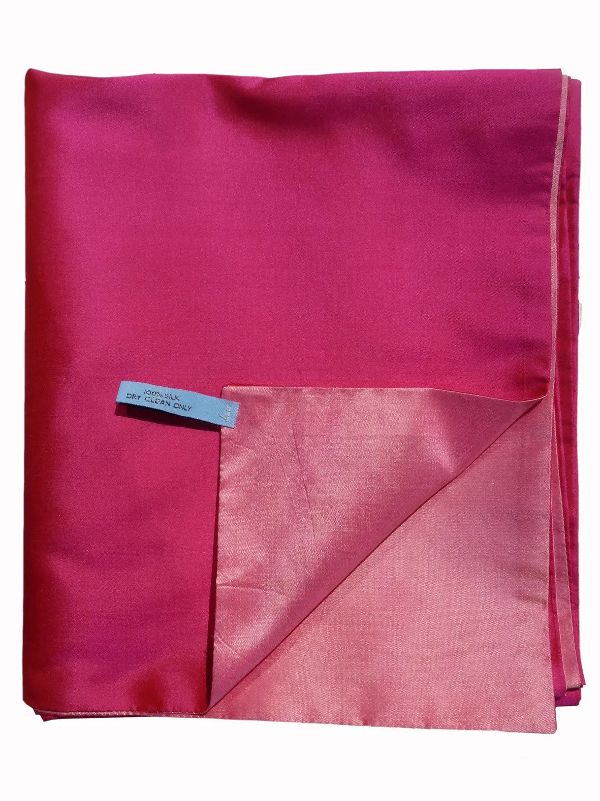 Double Sided Evening Shawl Fuchsia Candy Pink