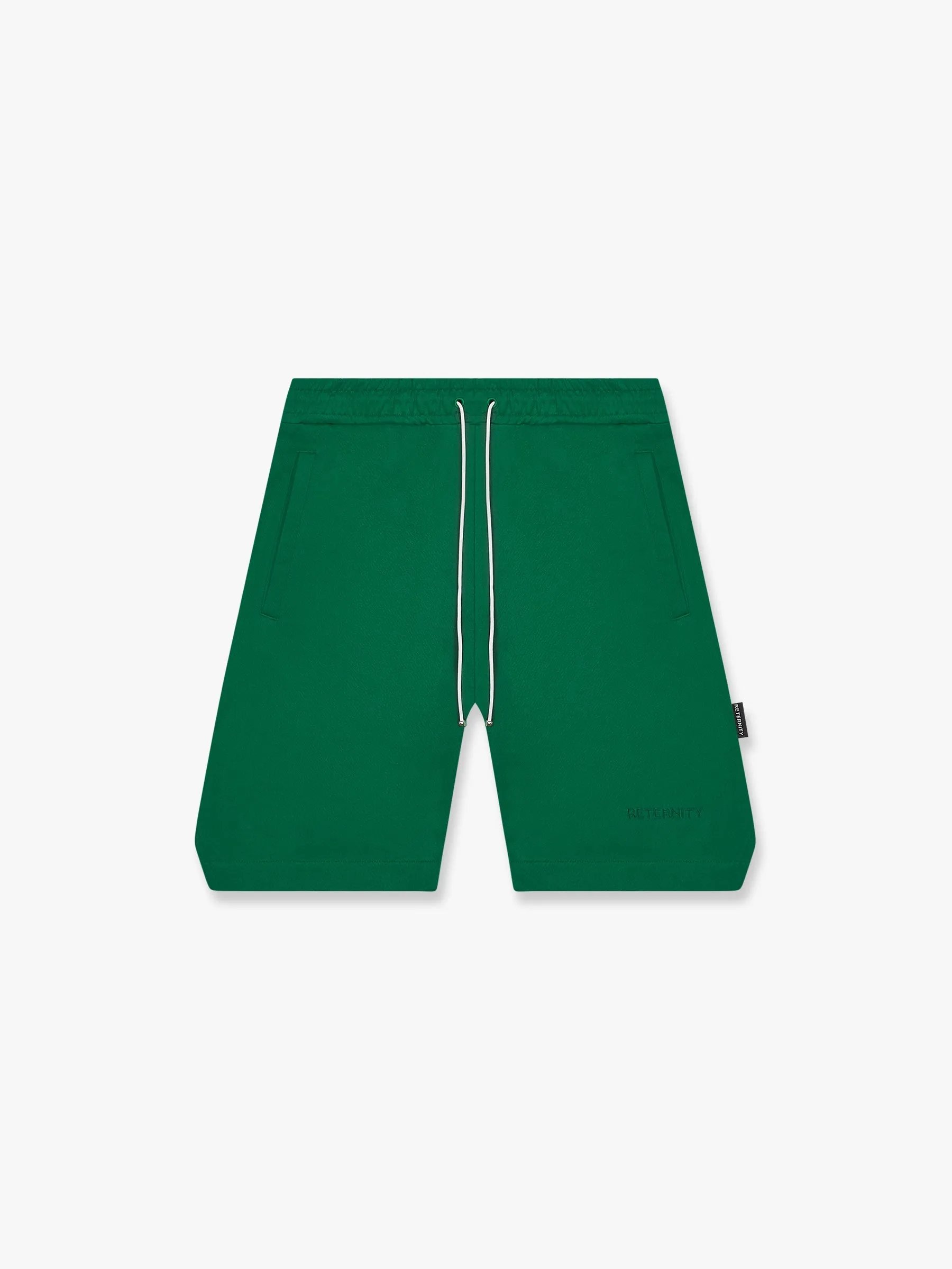 ESSENTIAL COTTON SHORTS - GREEN