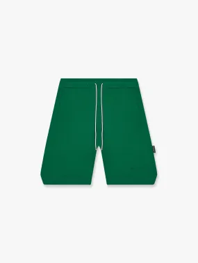 ESSENTIAL COTTON SHORTS - GREEN