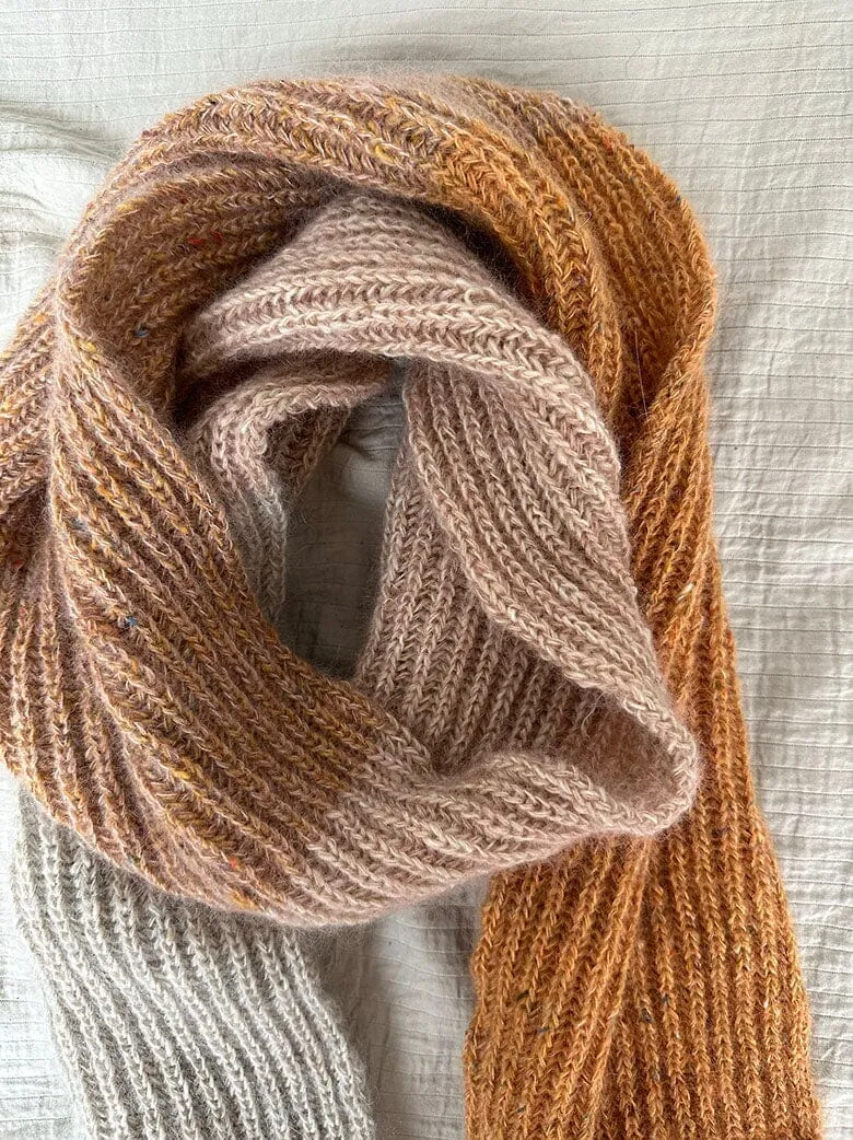 Fading Loop Scarf by Other Loops, No 16   silk mohair yarn kit (ex pattern)