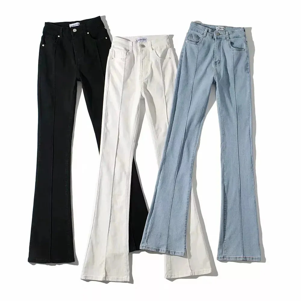 Fashionkova Hannah Cut-Out Denim Pants