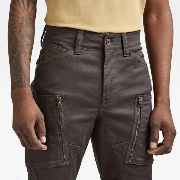 G-Star RAW ZIP PKT 3D SKINNY CARGO-PANT Men’s - NETT BROWN