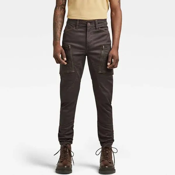 G-Star RAW ZIP PKT 3D SKINNY CARGO-PANT Men’s - NETT BROWN