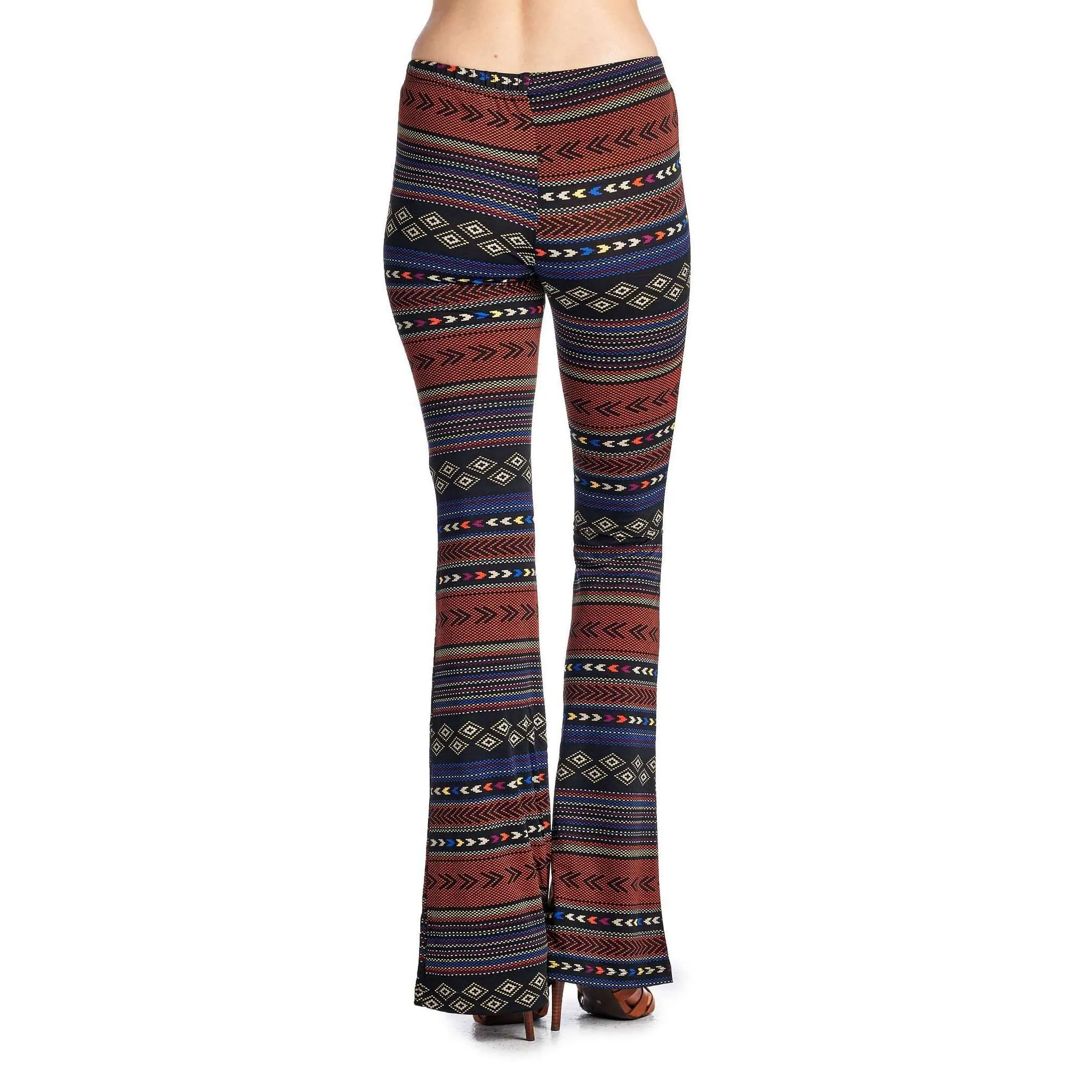 Geo Stripe Flare Pants