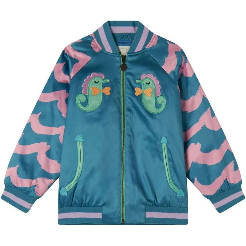 Girls Shell Print Jacket