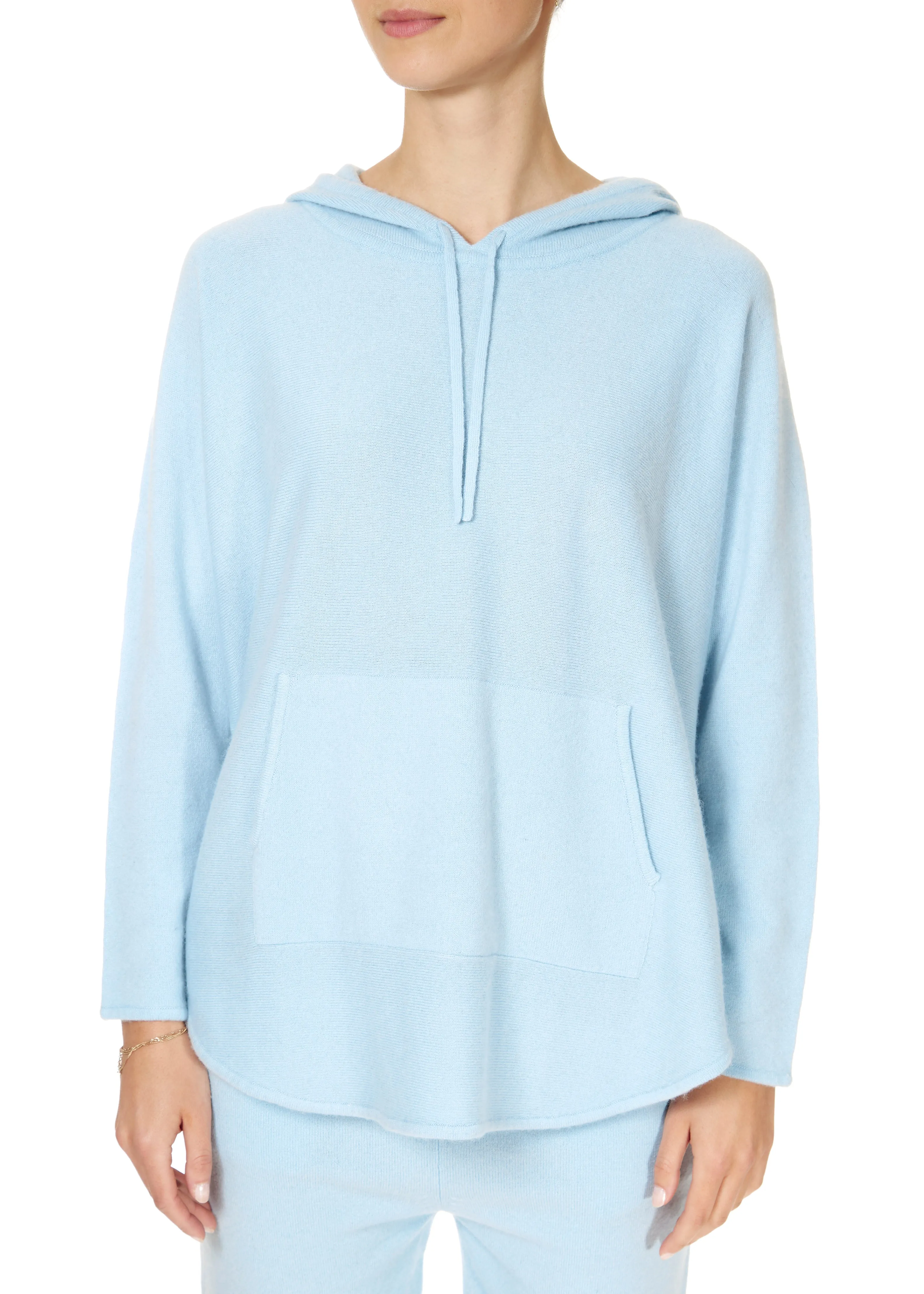 'Harper' Pastel Blue Hoodie