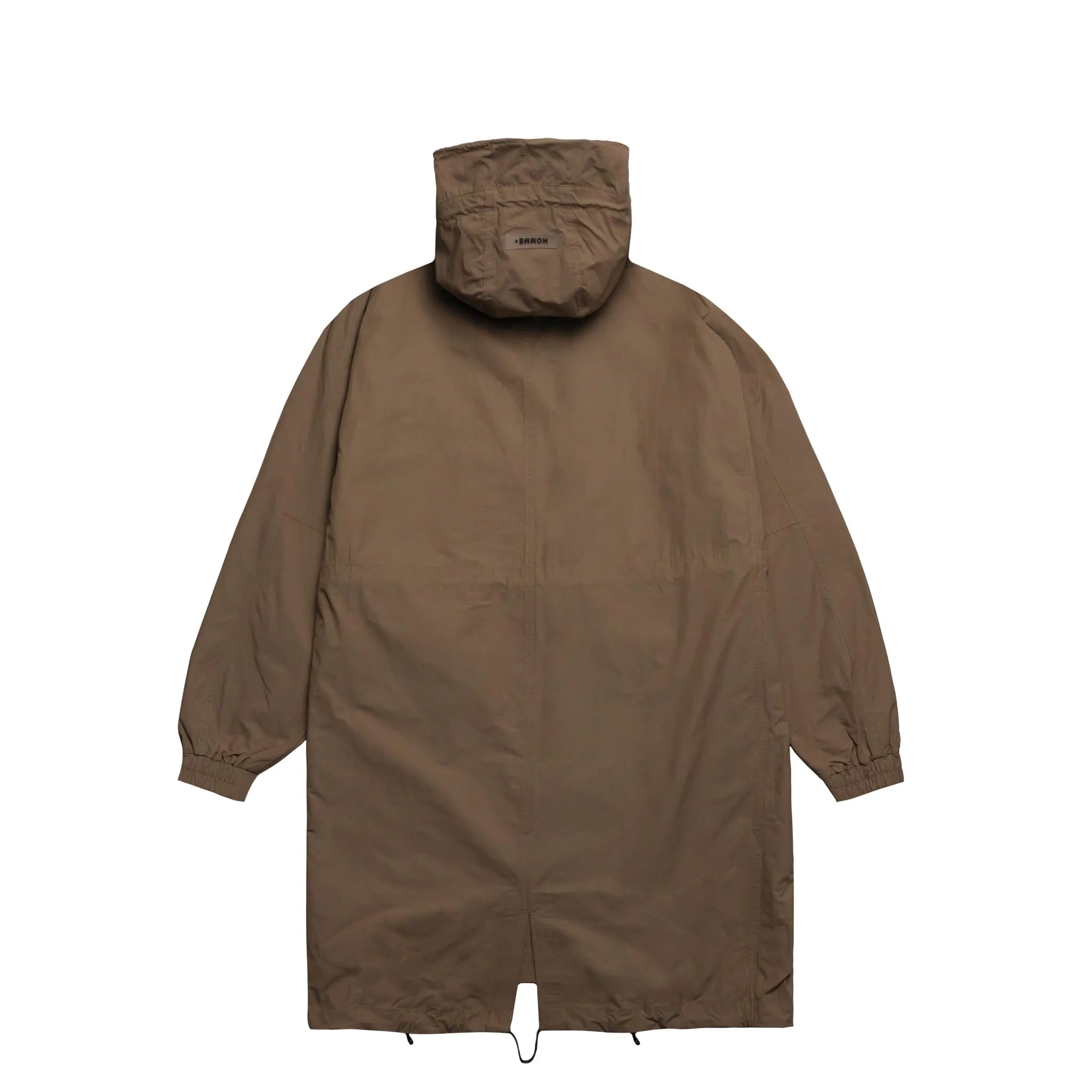 HOMME  Cargo Pocket Trench Coat Taupe