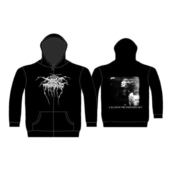 Hoodie - Darkthrone - A Blaze In the Northern Sky - Zip