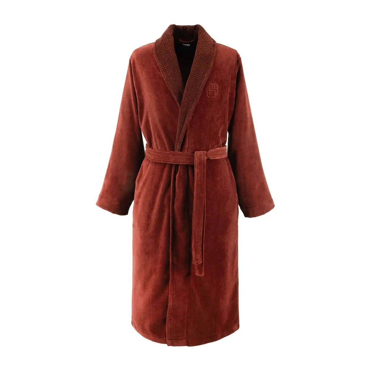 Hugo Boss Double B Lava Shawl Collar Bathrobe (Men's) by Yves Delorme