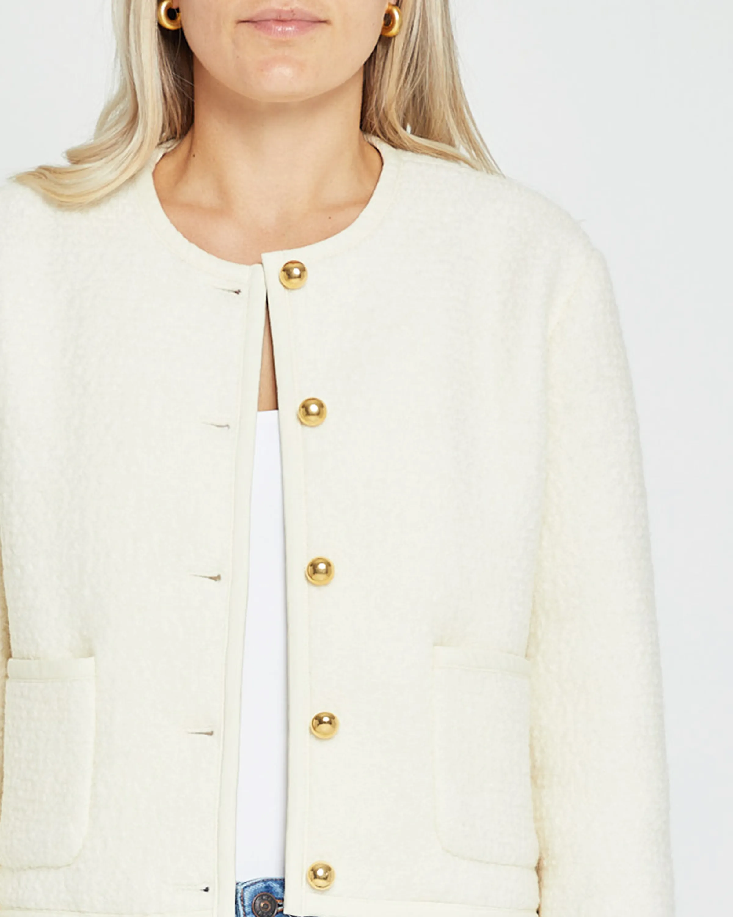 Joe Relaxed-fit Cropped Jacket