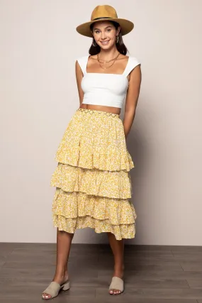 Jordan Skirt in Yellow