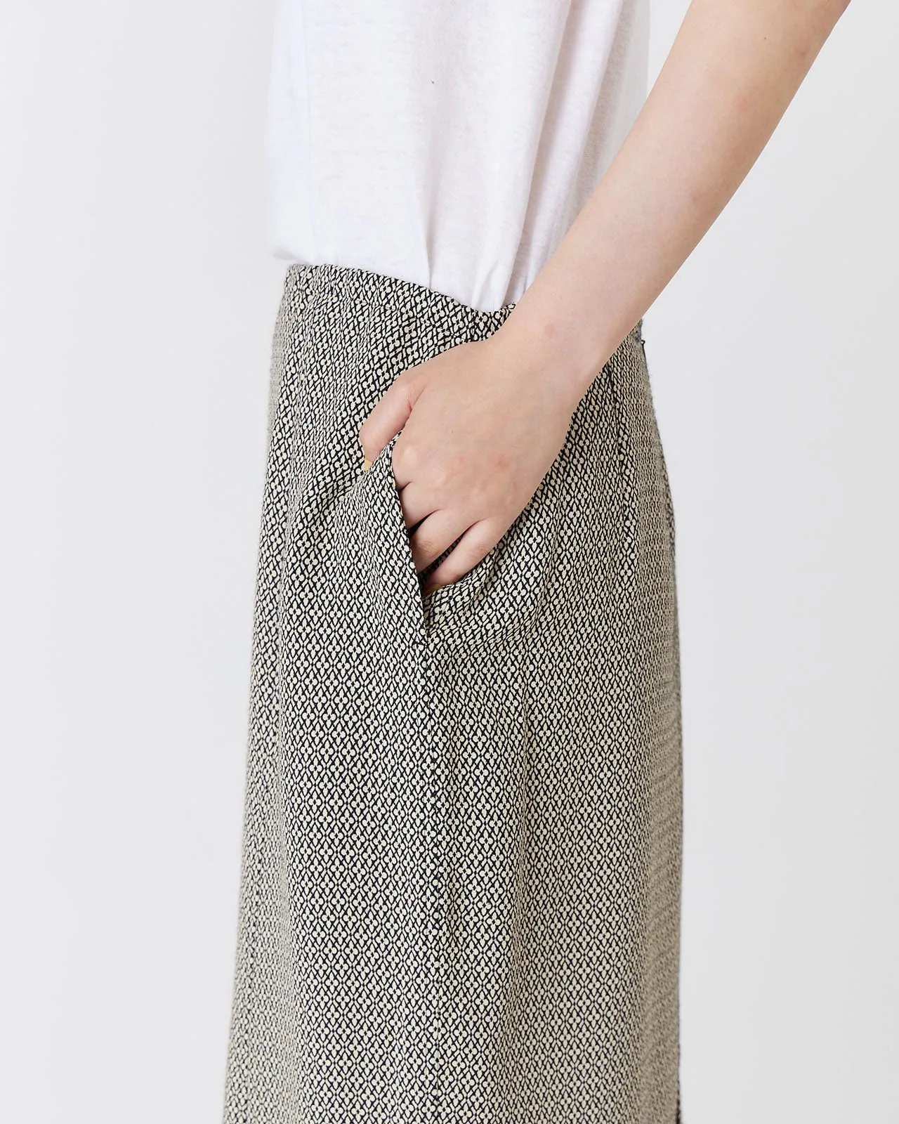 KOMON JACQUARD SKIRT