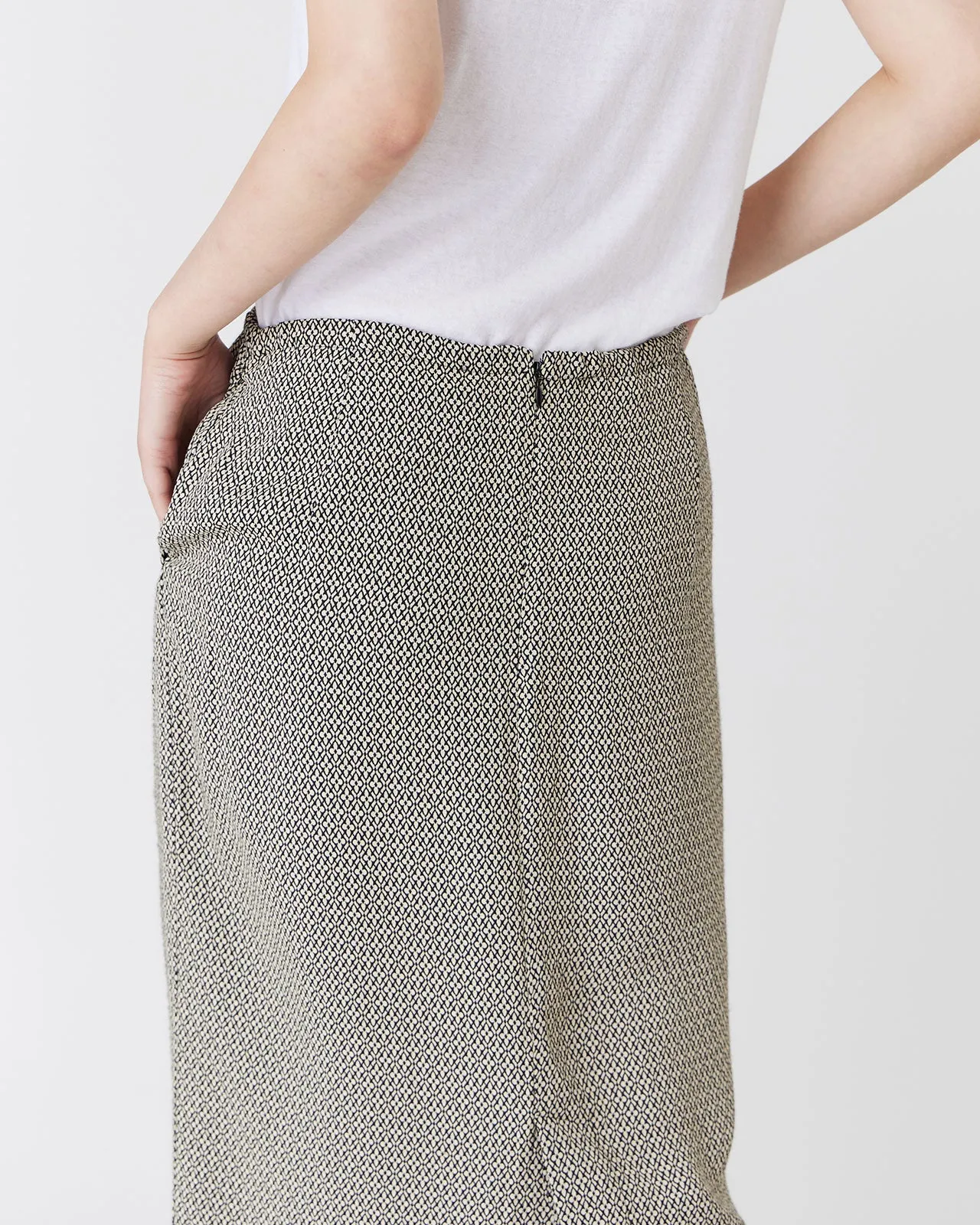 KOMON JACQUARD SKIRT