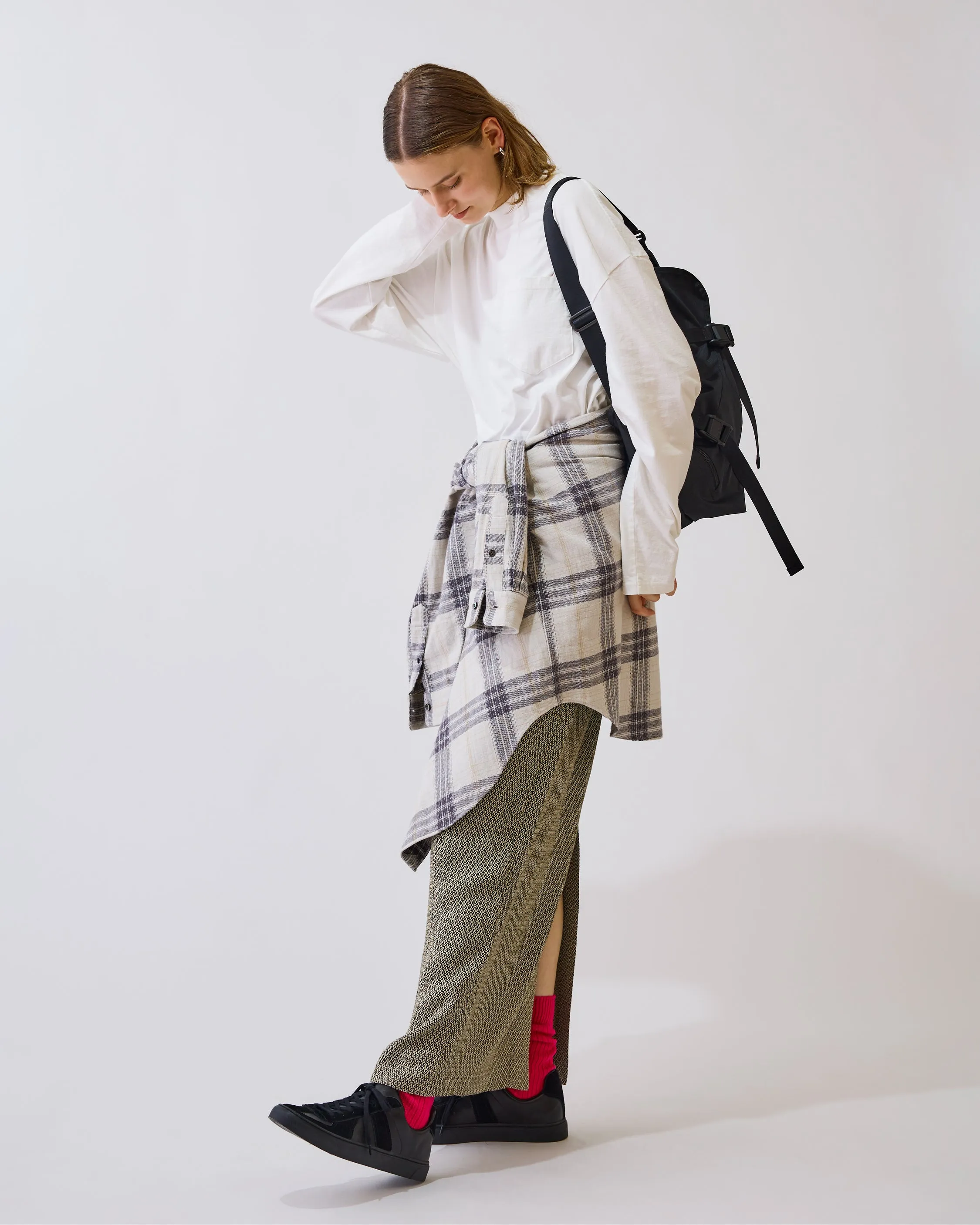 KOMON JACQUARD SKIRT