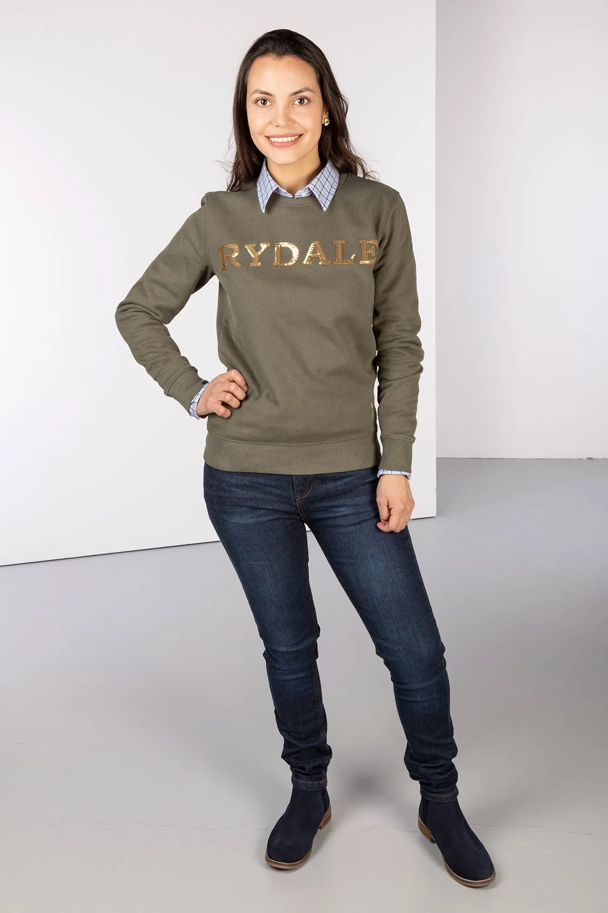 Ladies Sequin Sweatshirt - Zoe