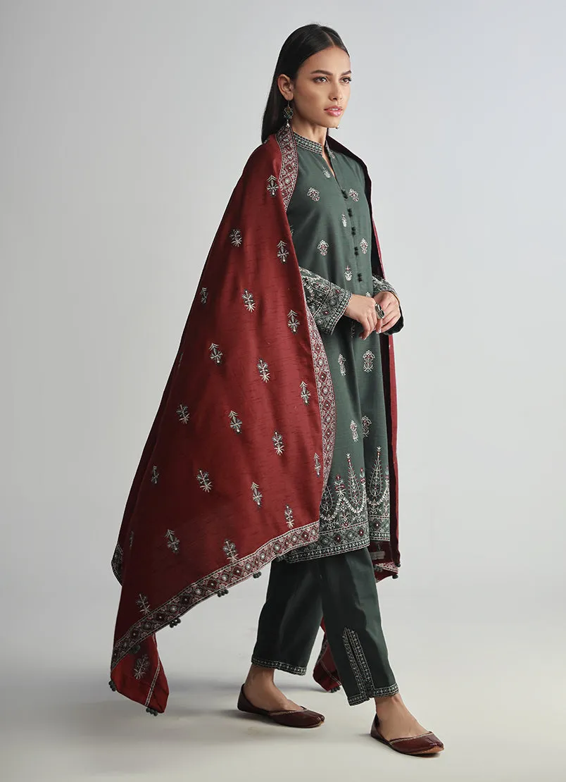 Legends of Fall'24 - 3 PC Suit - IKSE-213755