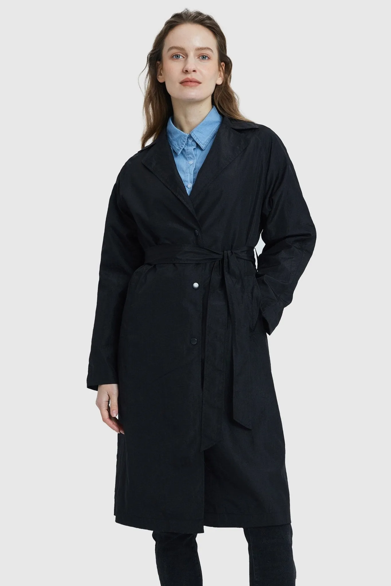 Lightweight Lapel Trench