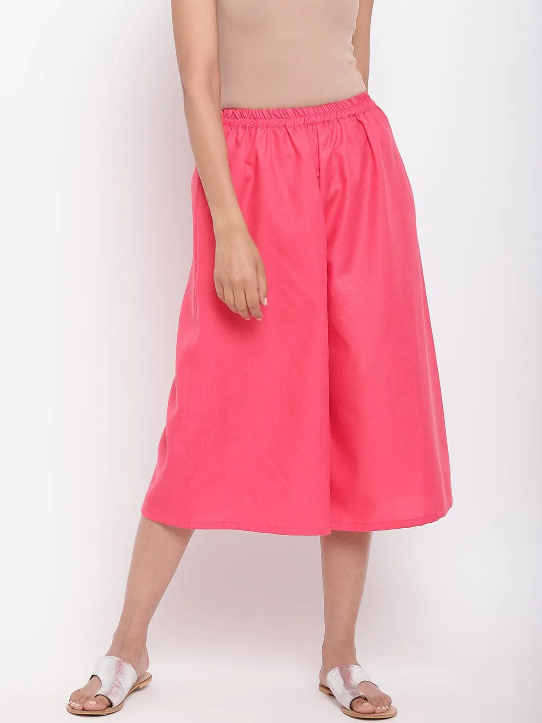 Linen Cotton Pink Pant