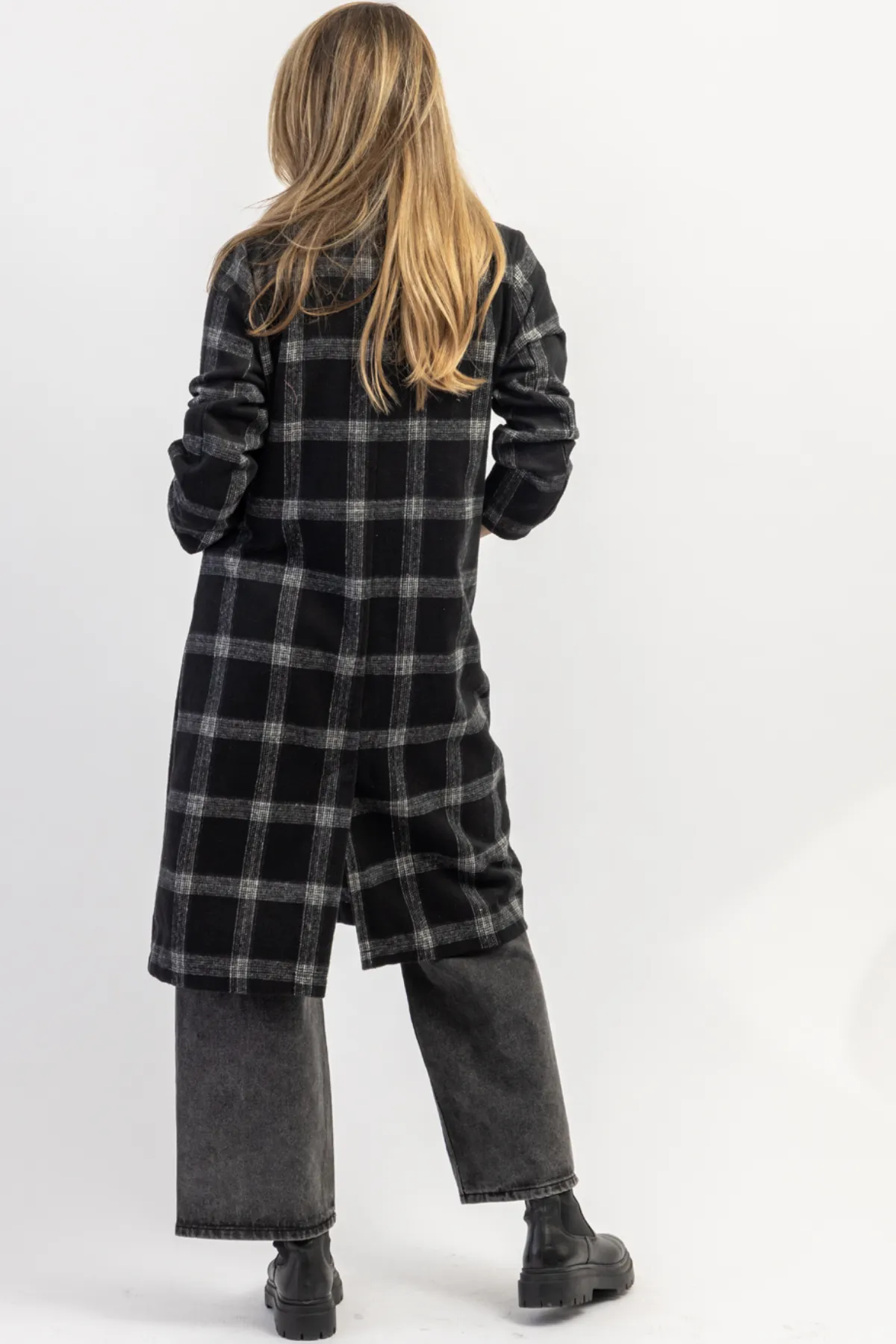 LONDON CALLING PLAID TRENCH COAT