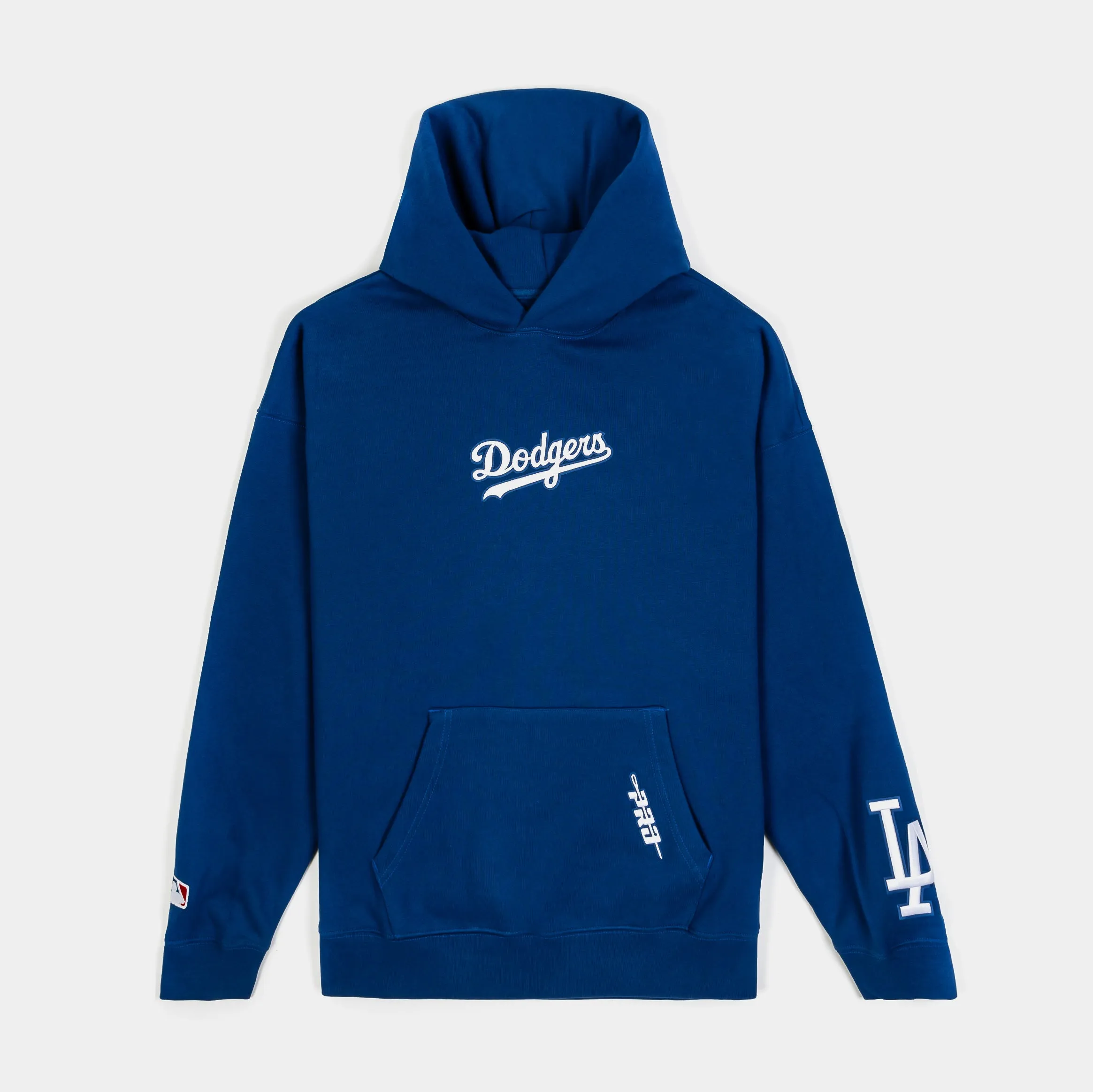 Los Angeles Dodgers Wingspan Pullover Mens Hoodie (Blue/White)