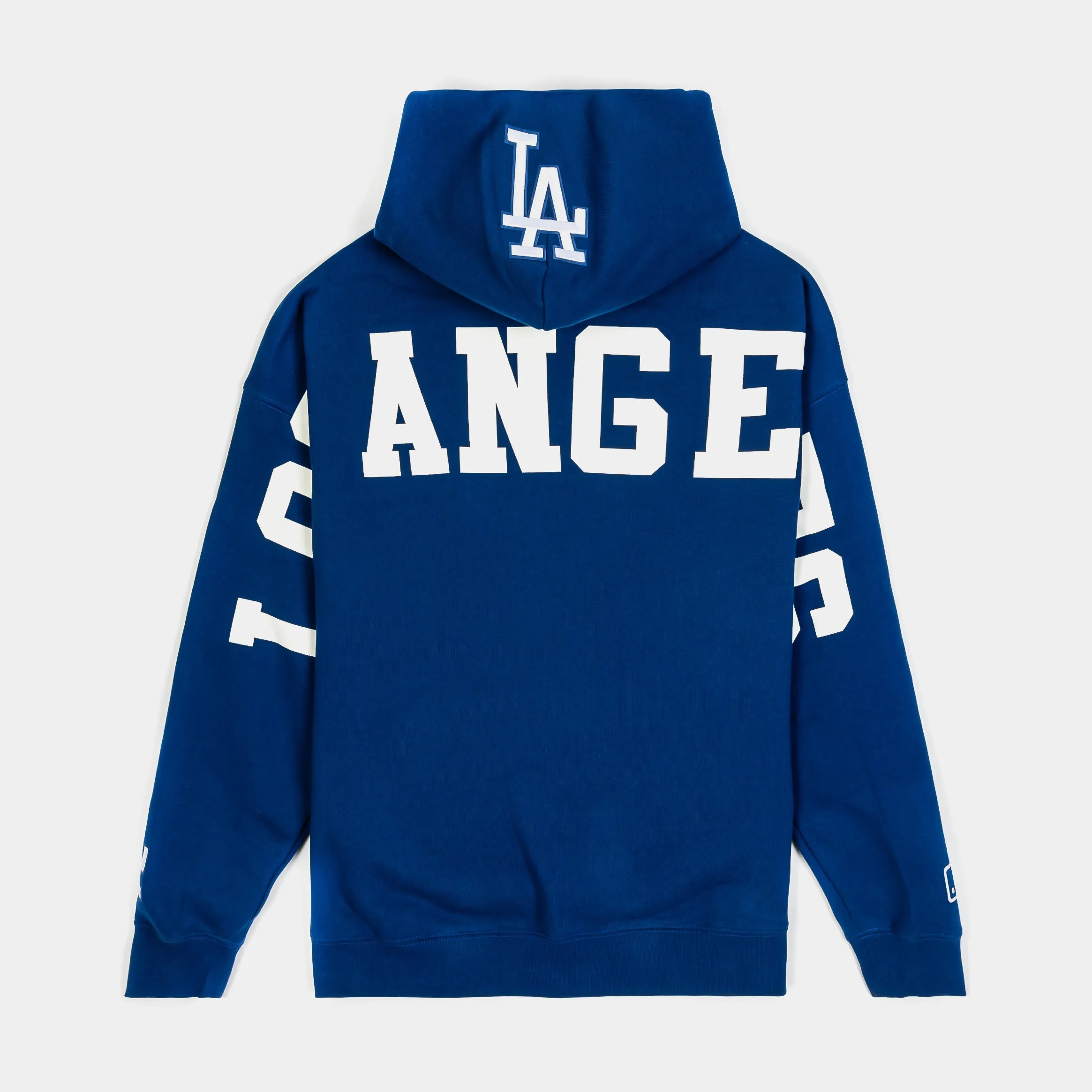 Los Angeles Dodgers Wingspan Pullover Mens Hoodie (Blue/White)