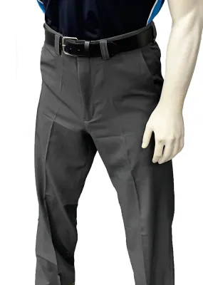 Men's Flat Front 4-Way Stretch Base Pants - CHARCOAL