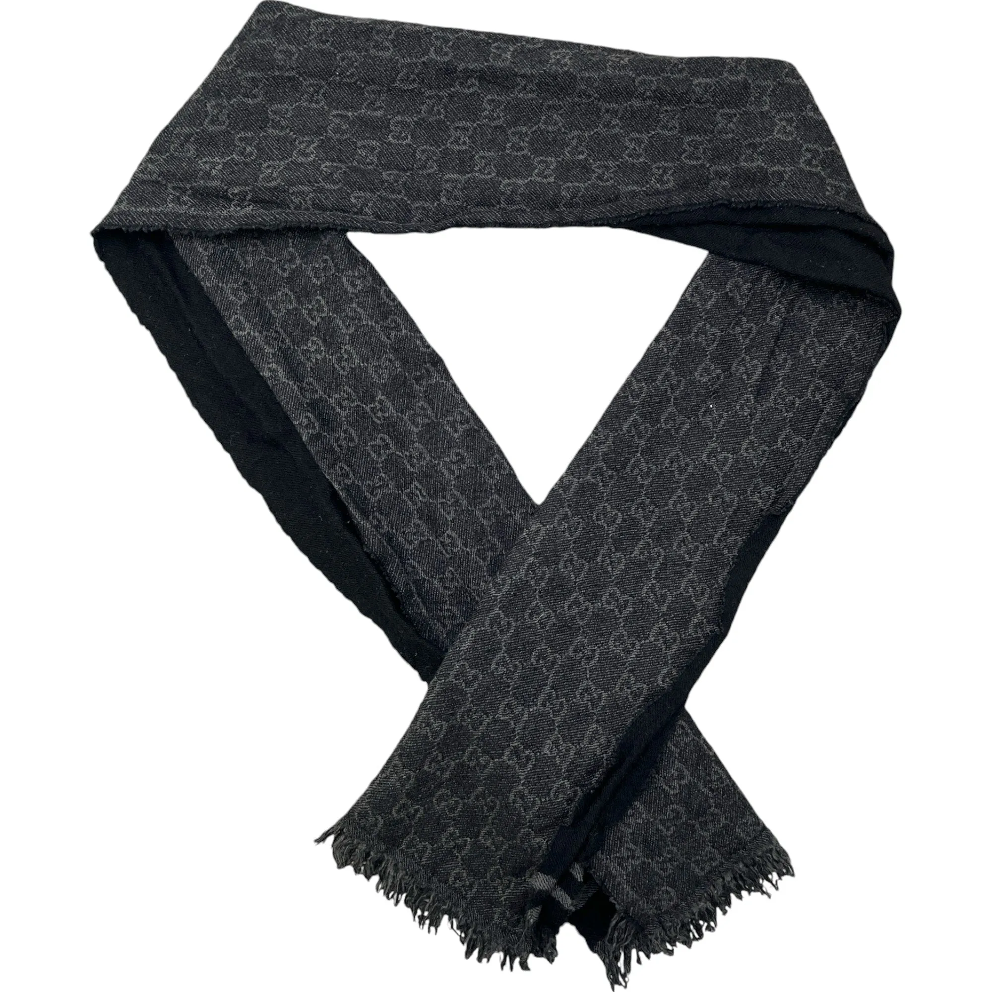 Men's Gg Supreme Scarf Black