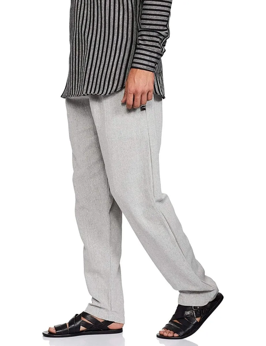 Men's Lounge Pant | Melange Grey | Fits Waist Size 28" to 36"