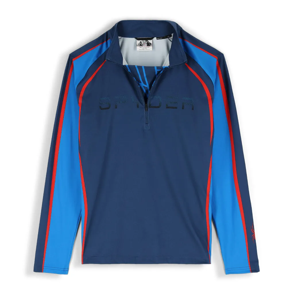 Mens Throwback Half Zip - Abyss Collegiate (2022)