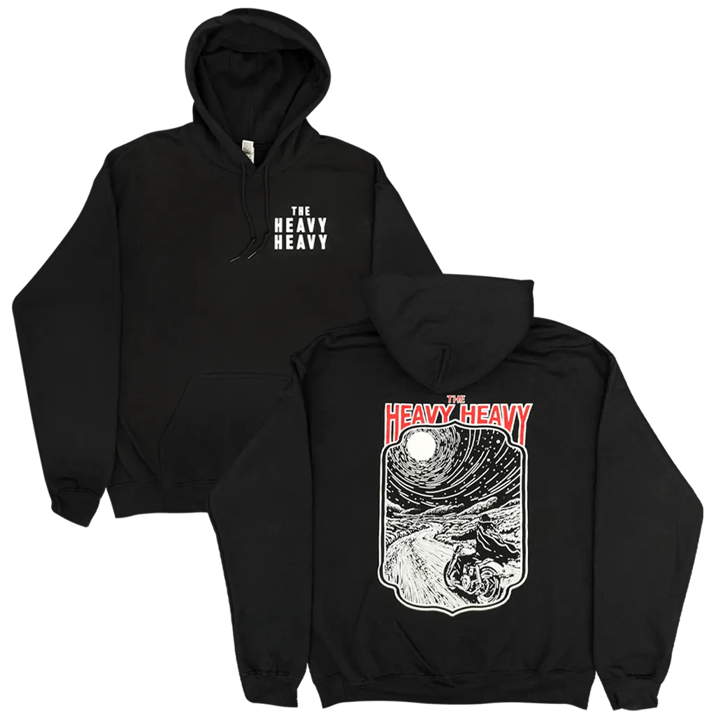 Miles Black Pullover Hoodie