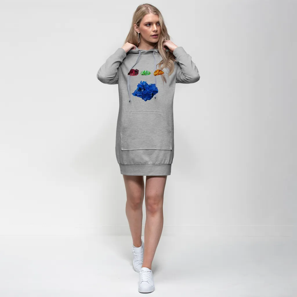 Minerals Premium Adult Hoodie Dress