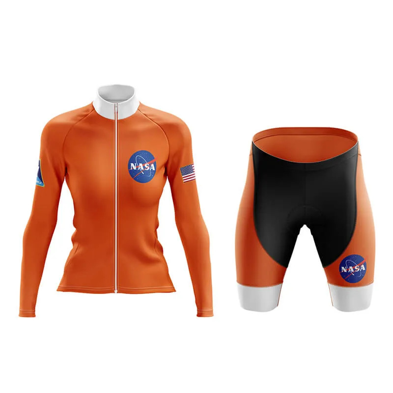 NASA Meatball Aero Cycling Kit (Orange)