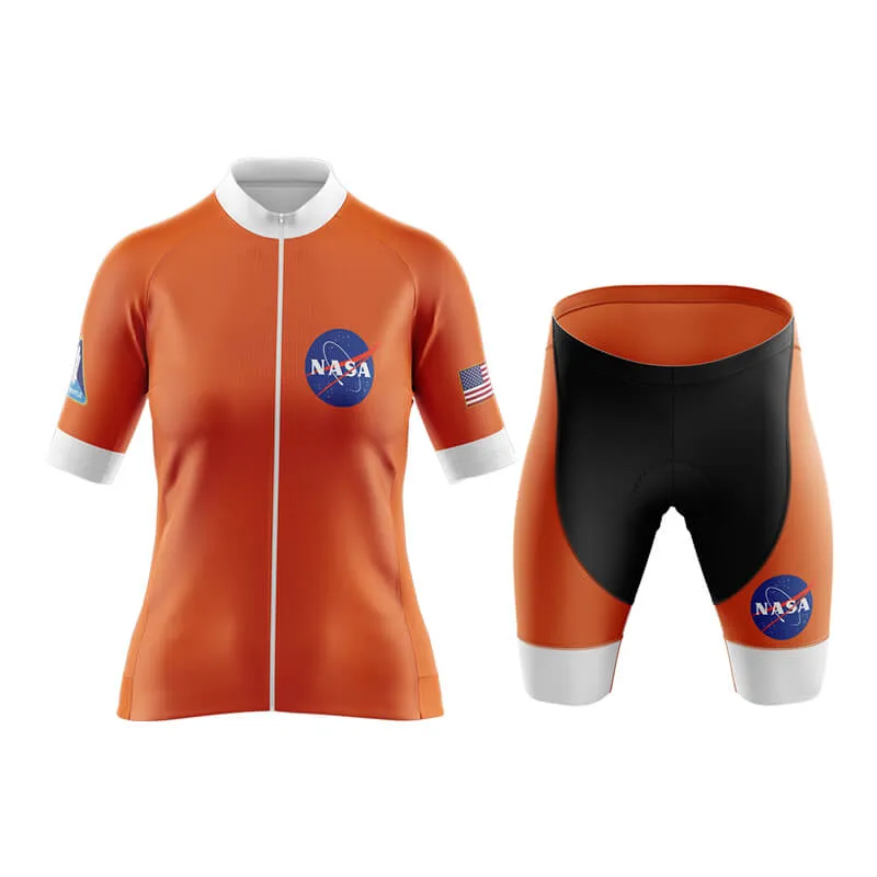 NASA Meatball Aero Cycling Kit (Orange)