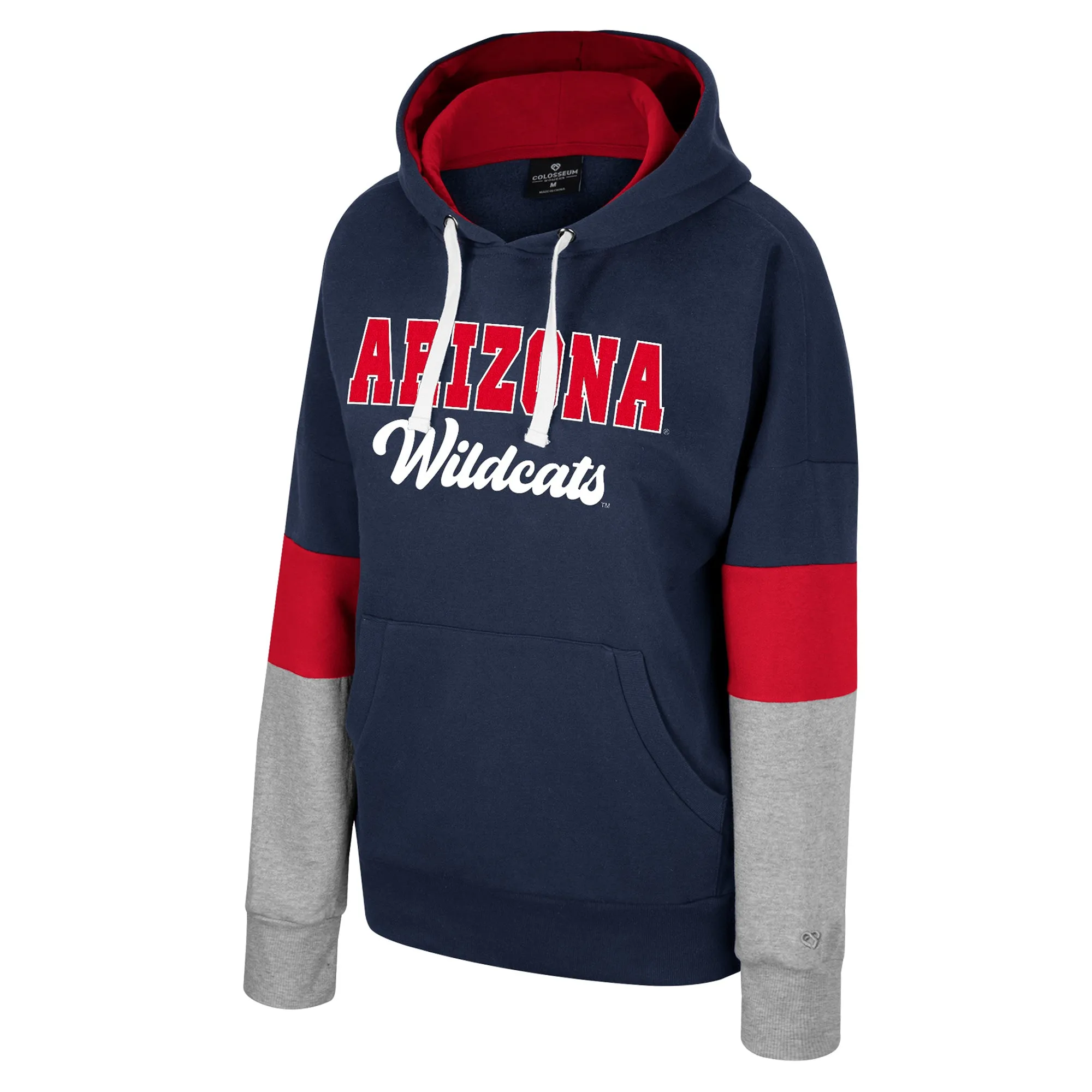 NCAA Arizona Wildcats Women's Colosseum Hart Oversized Pullover Hoodie