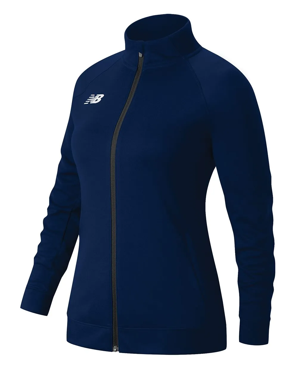 New Balance Jackets - Women's Team Black Knit Training Jacket