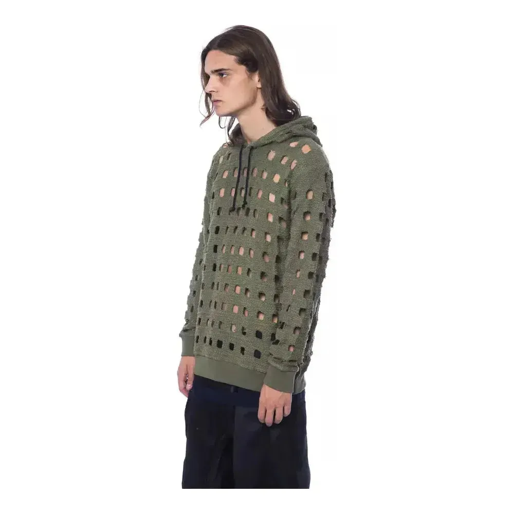 Nicolo Tonetto Army Cotton Men Sweater