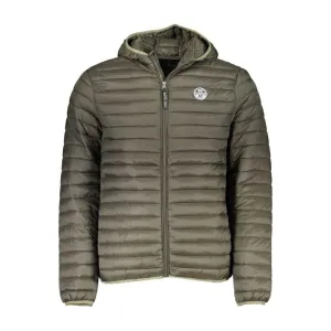 North Sails Green Polyamide Men Jacket