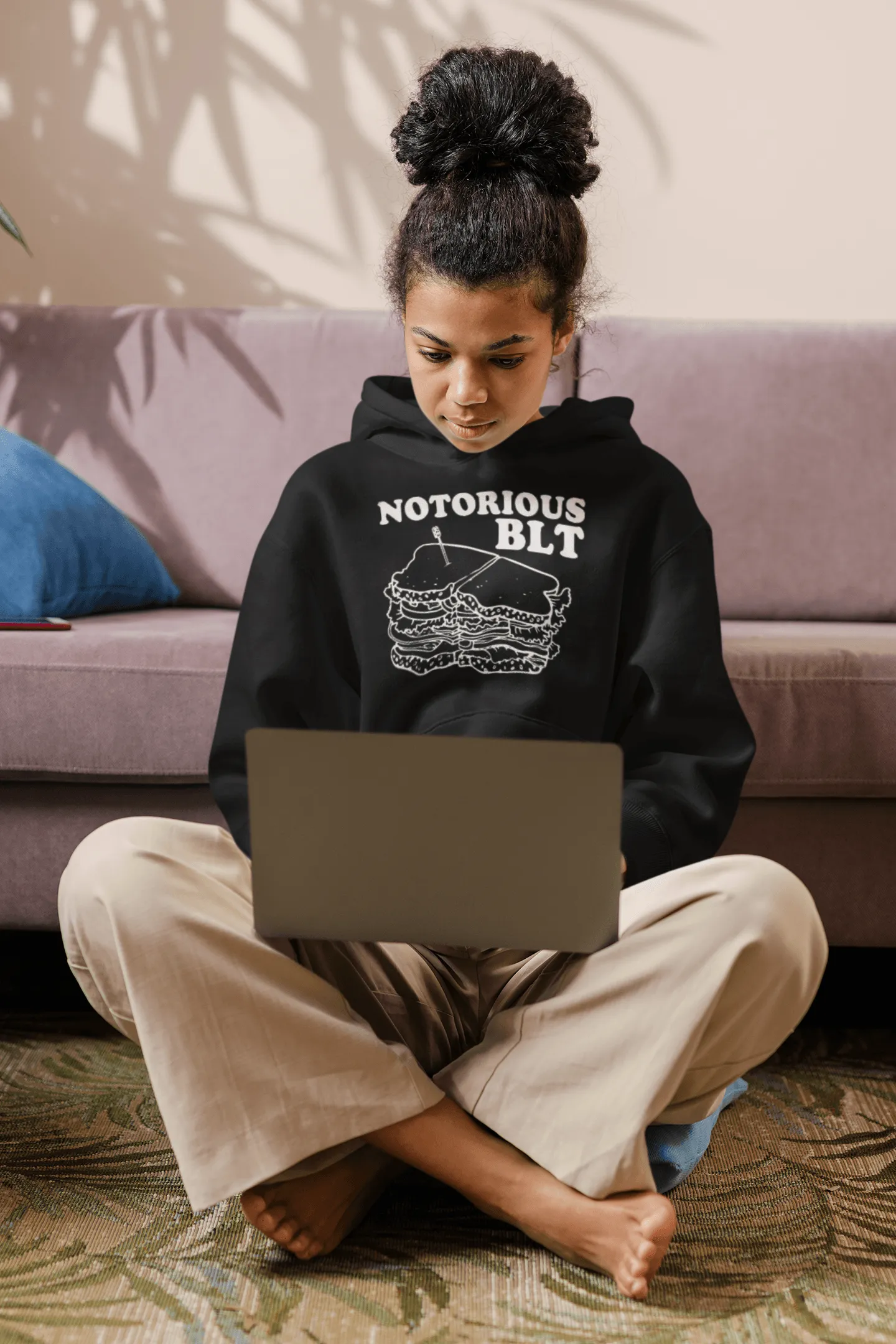 Notorious B.L.T. Hoodie Blended Cotton Midweight Unisex Hoodie