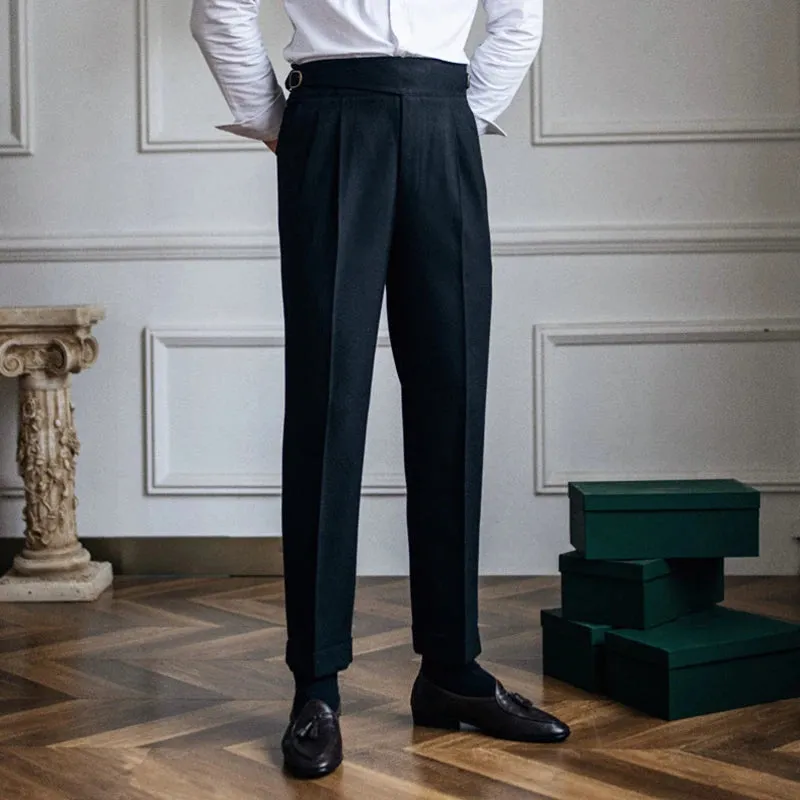 Office high-waist trousers