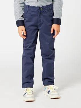 One Friday Navy Blue Coin Pocket Trouser