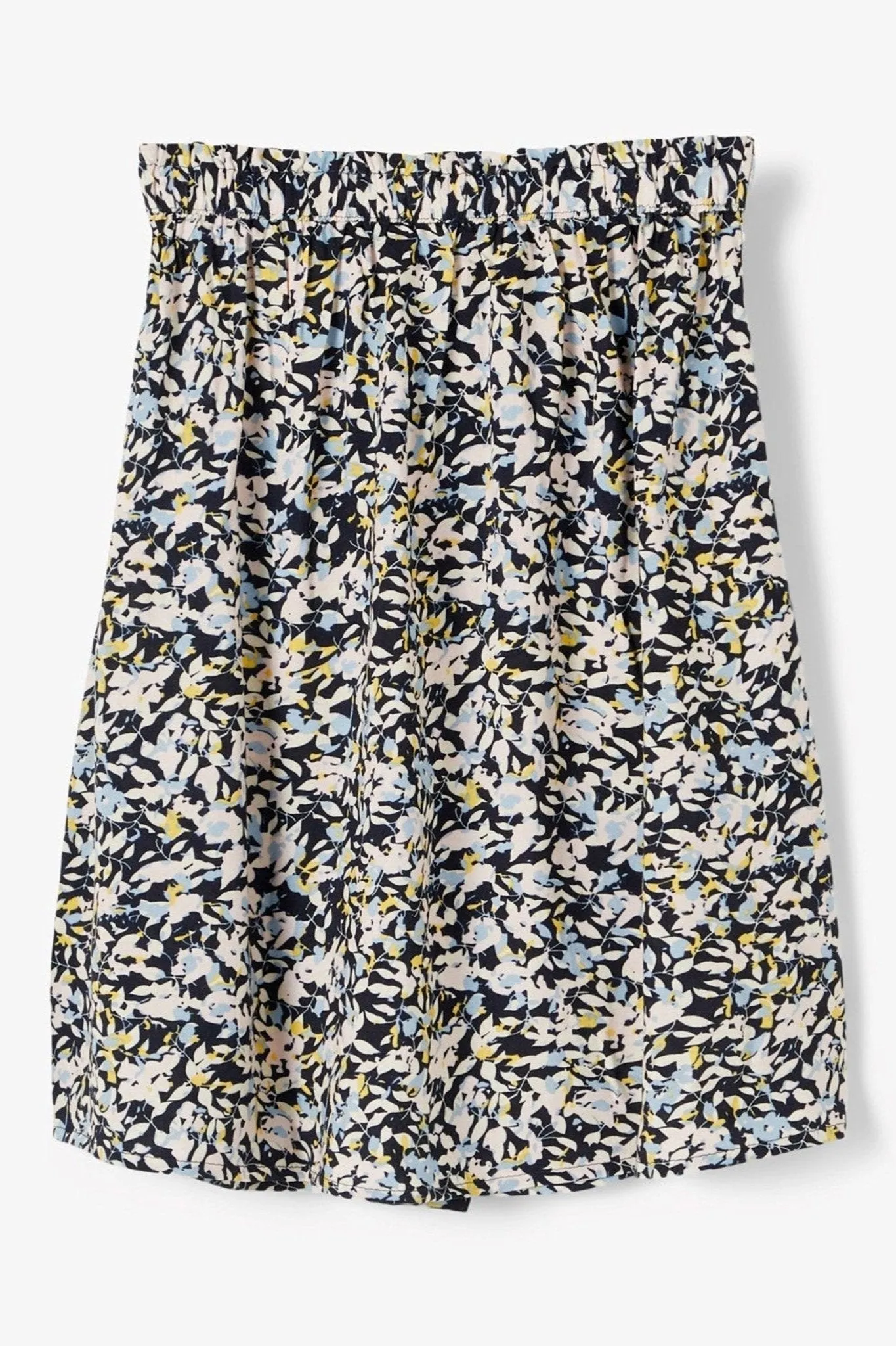 Patterned mini skirt - Dark blue