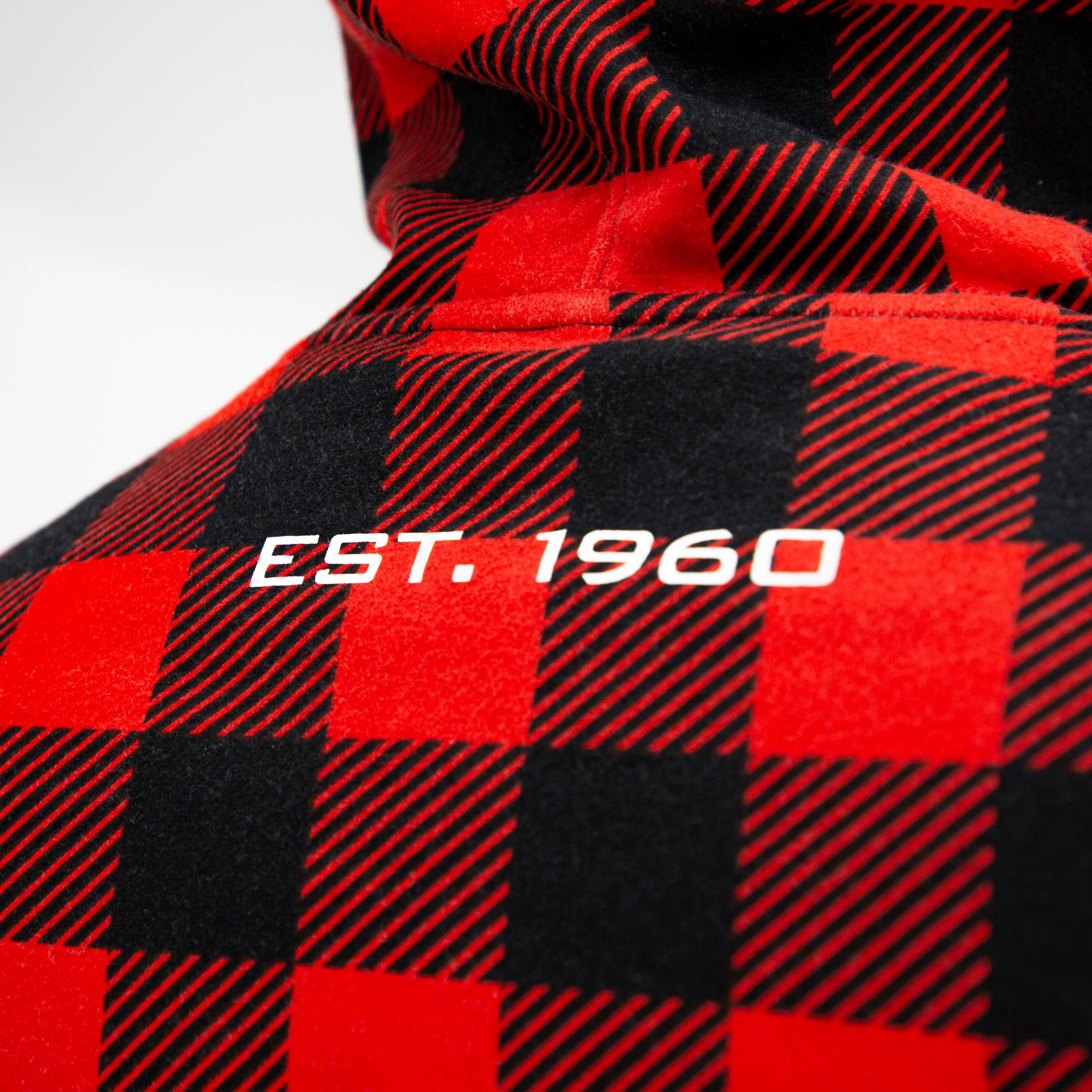 Plaid Cotton Hoodie