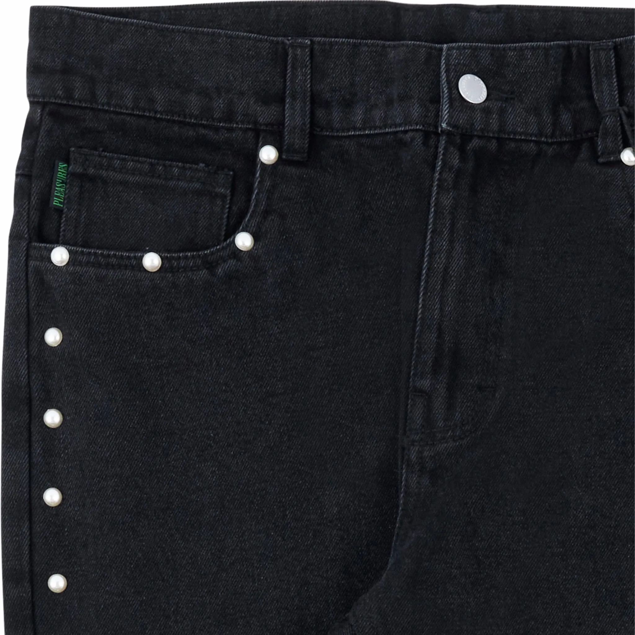 Pleasures Bling 5 Pocket Denim (Black)