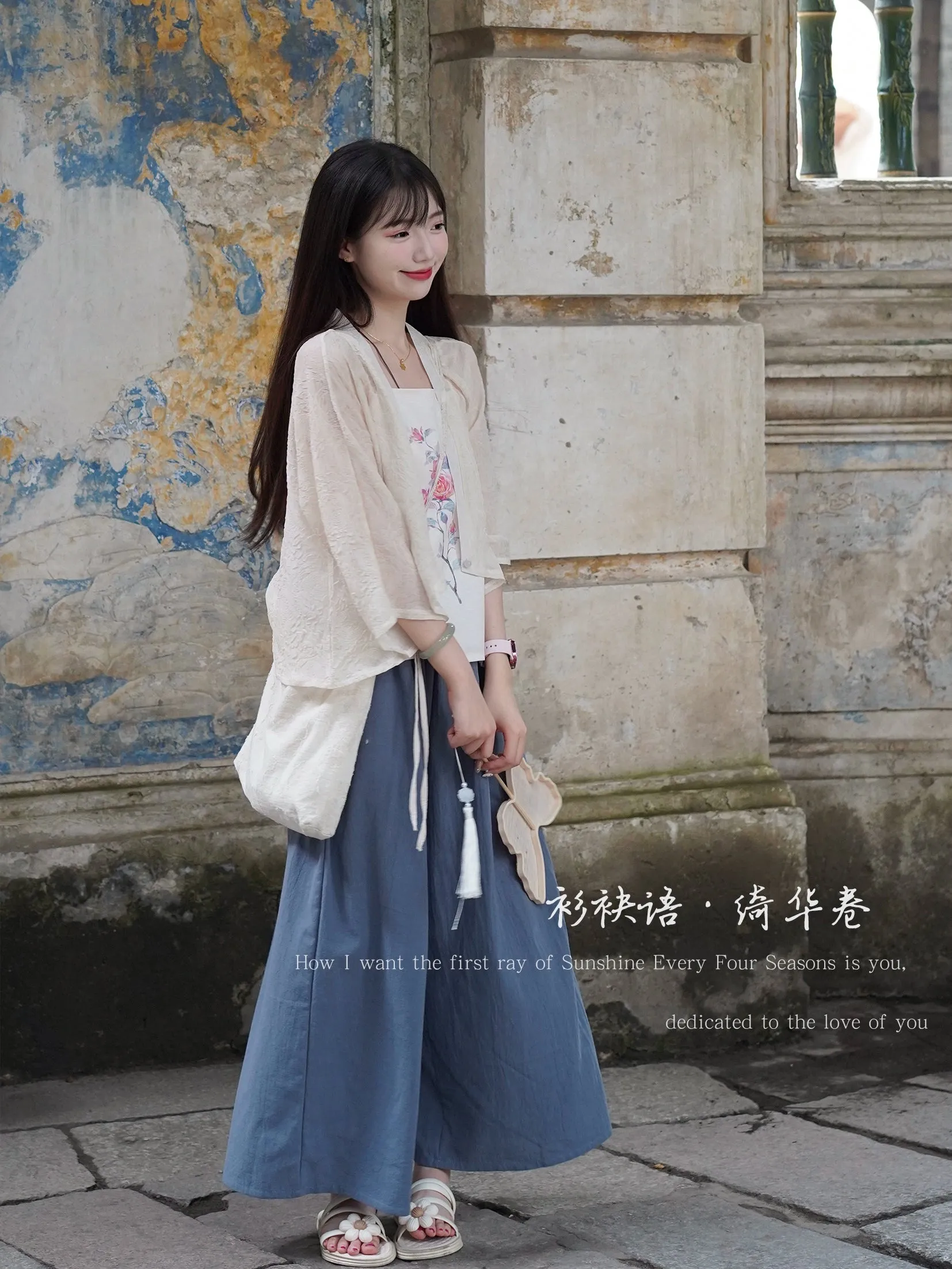 Pocket Pants 口袋裤 Pure Cotton Colorful Summer Wide Leg Trousers & Shorts