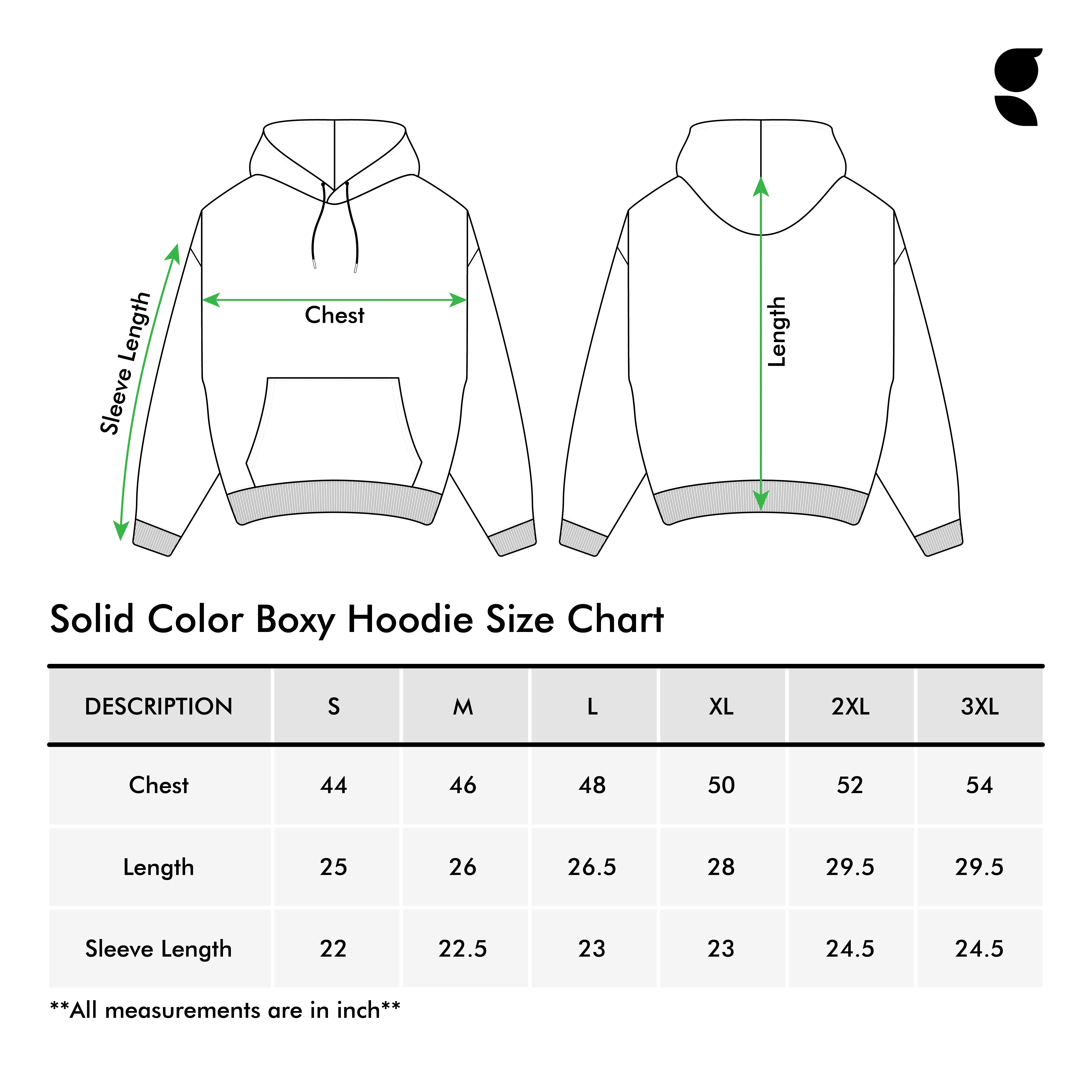 Premium Boxy Drop Shoulder Hoodie | Pearl Green