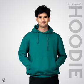 Premium Boxy Drop Shoulder Hoodie | Sea Crest