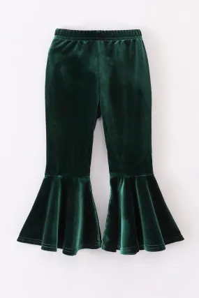 Premium Forest velvet bell pants